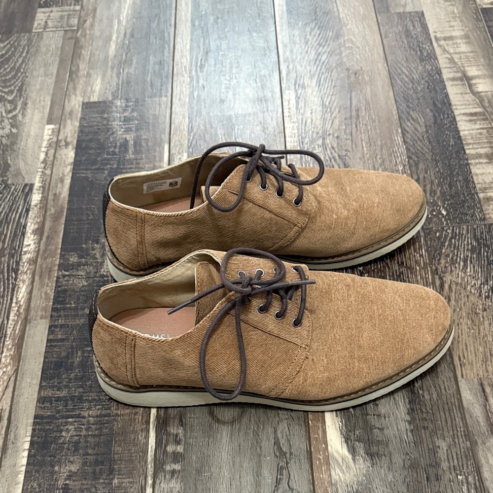 Toms Men's Brown Oxfords